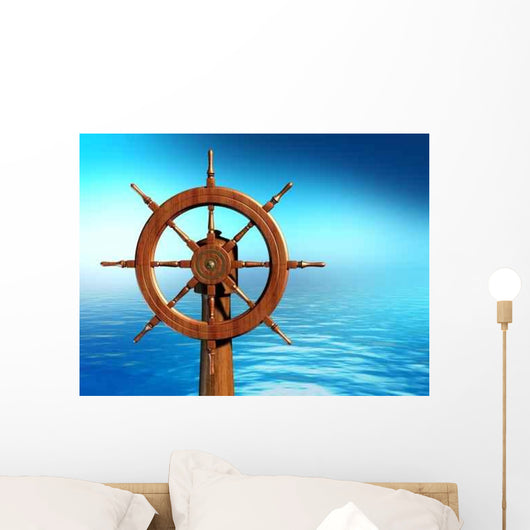 Ship Wheel Wall Decal
