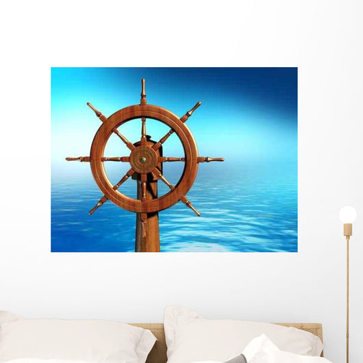 Ship Wheel Wall Decal