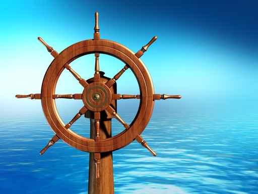 Ship Wheel Wall Decal