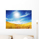 Autumn Field Wall Decal Design 2