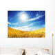 Autumn Field Wall Decal Design 2