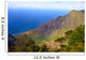 Kalalau Valley on the Na Pali Coast of Kauai Wall Mural