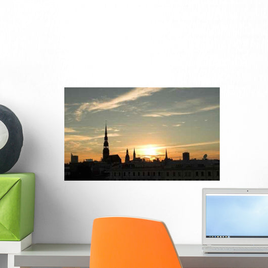 Latvia Riga Wall Decal
