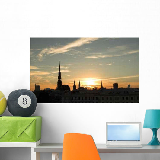 Latvia Riga Wall Decal