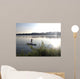 Kind beim StandUp Paddeln Wall Mural