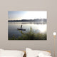 Kind beim StandUp Paddeln Wall Mural