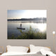 Kind beim StandUp Paddeln Wall Mural