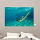 bikini underwater Wall Mural