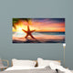 Starfish Sand Tropical Beach Wall Decal