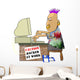 computer hacker Wall Decal