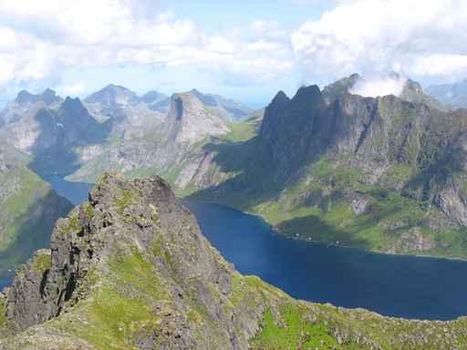 Fjords Aux Lofoten Wall Decal