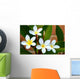 Frangipani Wall Mural