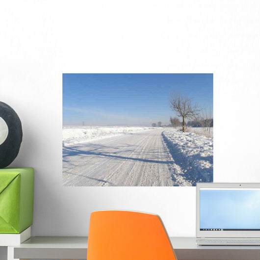 Winterweg Wall Decal