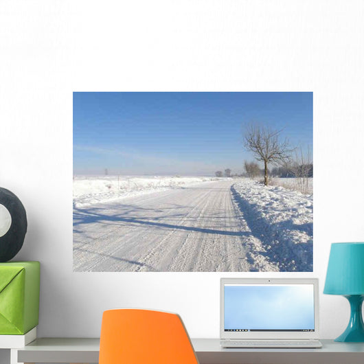 Winterweg Wall Decal