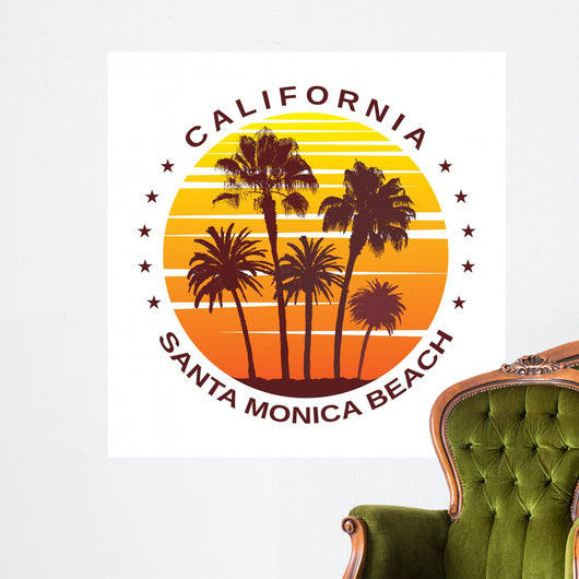 Travel for Santa Monica Wall Decal