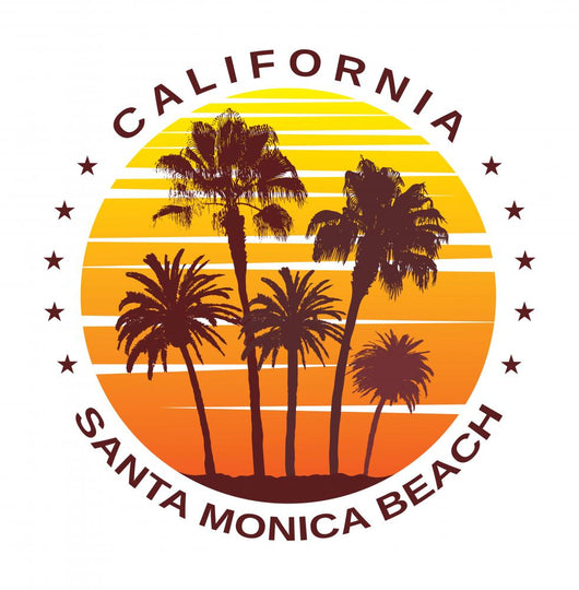 Travel for Santa Monica Wall Decal