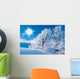 Winter Mountains Wall Decal