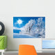 Winter Mountains Wall Decal