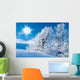 Winter Mountains Wall Decal