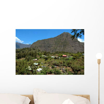Ilet Wall Decal shown on a wall