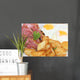 Bacon Egg Fried Potatoes Wall Mural