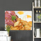 Bacon Egg Fried Potatoes Wall Mural