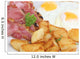 Bacon Egg Fried Potatoes Wall Mural
