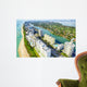 Miami Beach Aerial Wall Decal