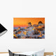 Oia Sunset Wall Decal