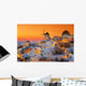 Oia Sunset Wall Decal