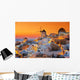 Oia Sunset Wall Decal
