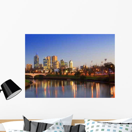 Skyline Dawn Wall Decal