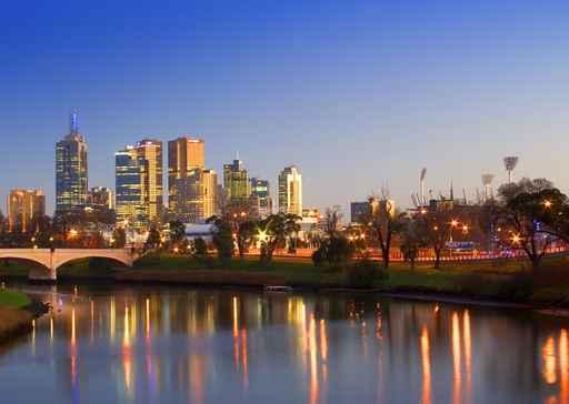 Skyline Dawn Wall Decal