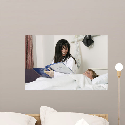 Doctor and Child Wall Mural