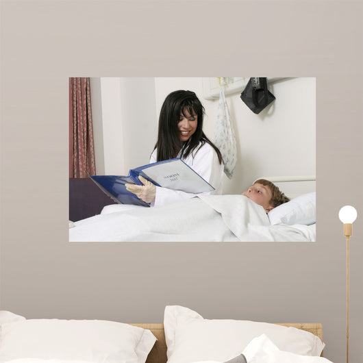 Doctor and Child Wall Mural