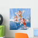 Baby cupid with angel wings Wall Mural