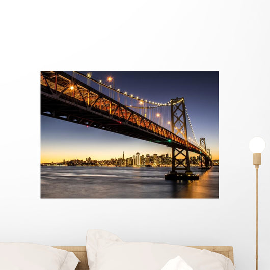 Bay Bridge Lights Wall Decal
