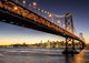 Bay Bridge Lights Wall Decal