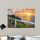 Sunrise at Cape Byron. Horizontal Frame. Wall Mural
