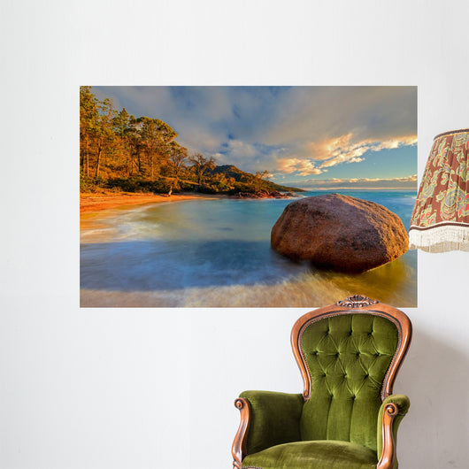 Lonely Boulder Honeymoon Bay Wall Decal