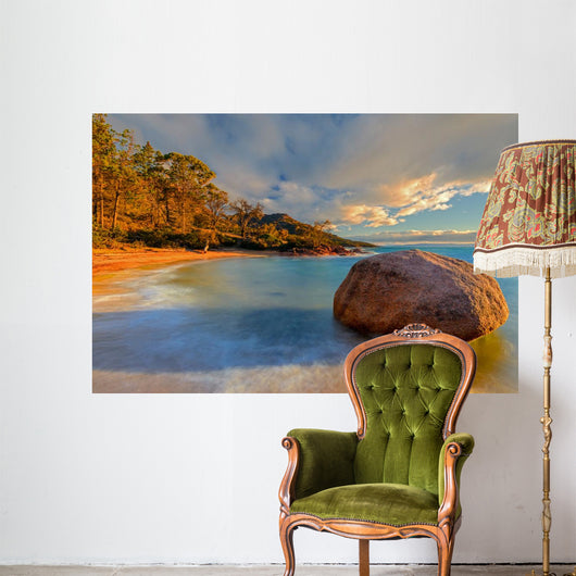 Lonely Boulder Honeymoon Bay Wall Decal