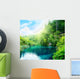 Lake Deep Forest Wall Decal Design 5