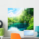 Lake Deep Forest Wall Decal Design 5