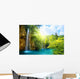 Waterfalls Forest Wall Decal
