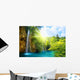 Waterfalls Forest Wall Decal