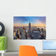 New York City Skyline with Rainbow Wall Decal