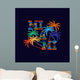 Miami Typography Poster Concept Wall Decal