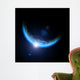 Earth with Rising Sun Wall Mural