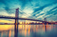Ben Franklin Bridge Philadelphia Wall Decal