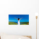 young woman in Greece Wall Mural